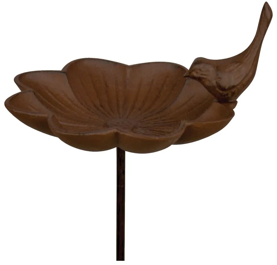 Żeliwne poidełko dla ptaków ze szpikulcem Esschert Design, wys. 91 cm