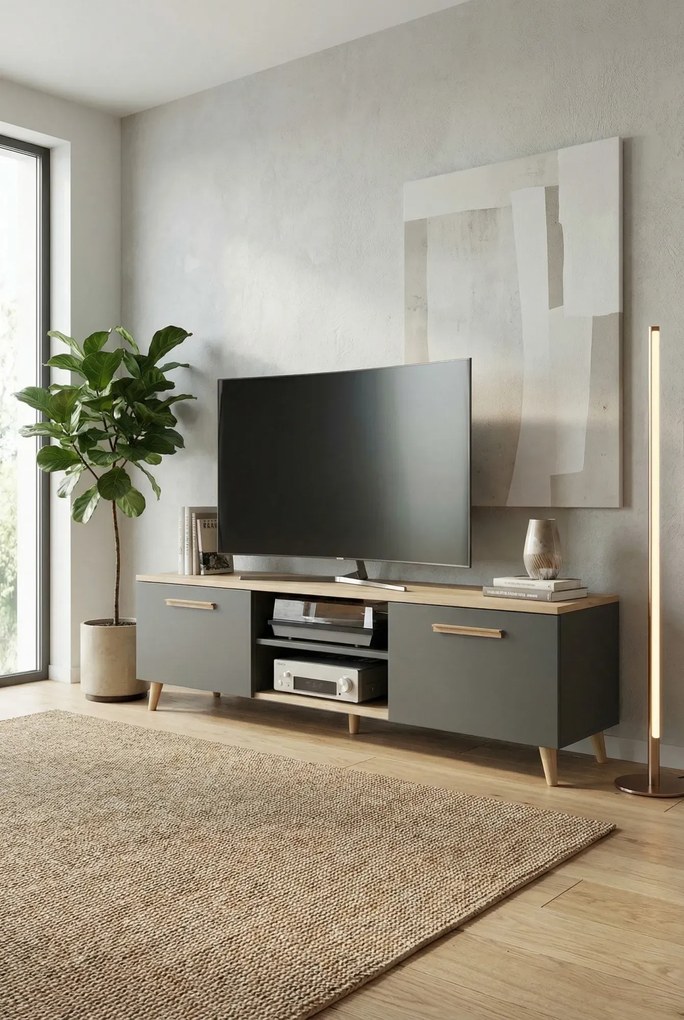 Szafka pod telewizor na nóżkach H2-L02