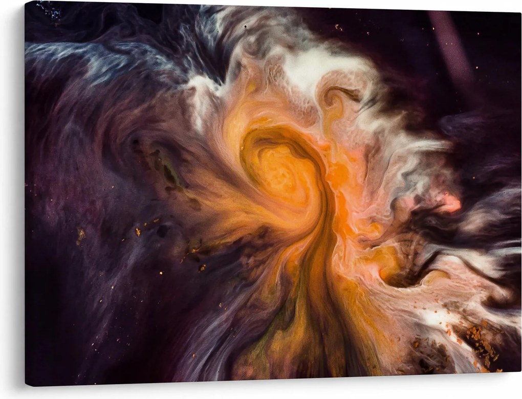 Abstrakcyjny obraz - kosmos (70x50 cm)
