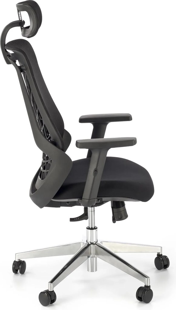 Ergonomiczny fotel biurowy Geronimo, zgodny z normą BHP