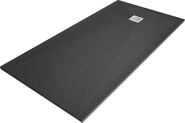 Mexen Stone+ brodzik kompozytowy prostokątny 180 x 100 cm, antracyt - 44711018