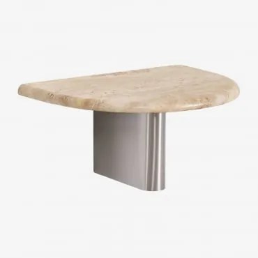 Szafka Nocna Wisząca 40x30 Cm Mayeli Travertine - Sklum