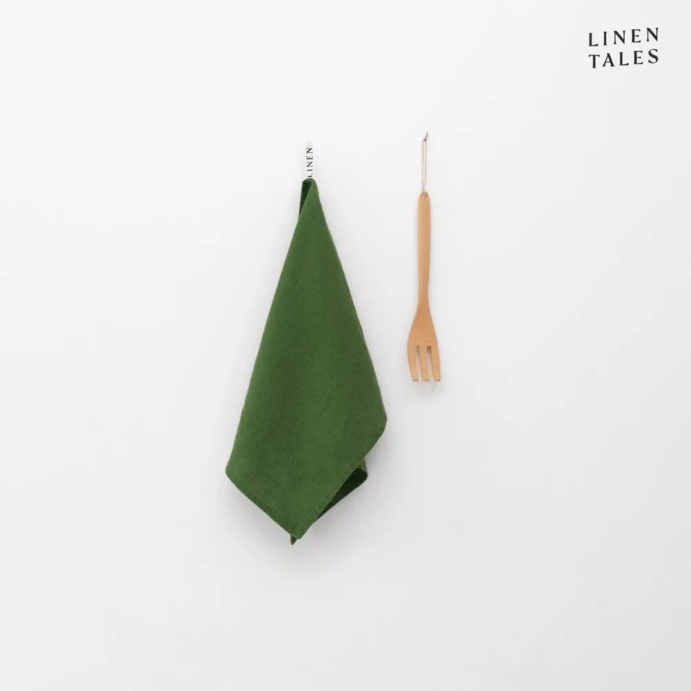 Lniana ścierka 45x65 cm True Green – Linen Tales