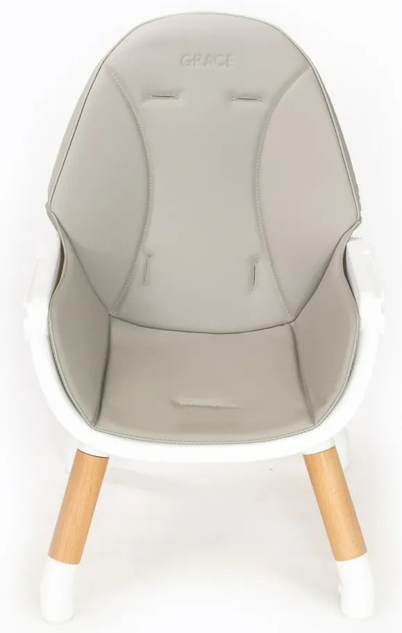 Nowe krzesło dziecięce Grace 3w1 szare, 61 x 101 x61 cm