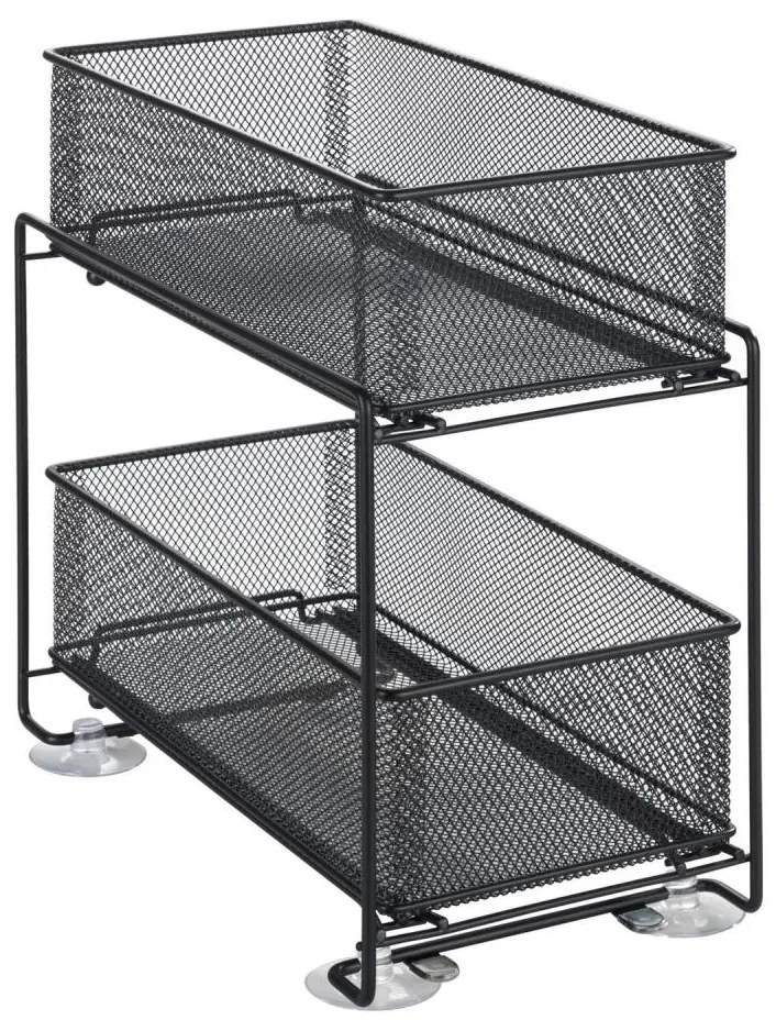 WENKO 69768800 - Uchwyt na gniazdko GIOMA 35x33,5 cm czarny