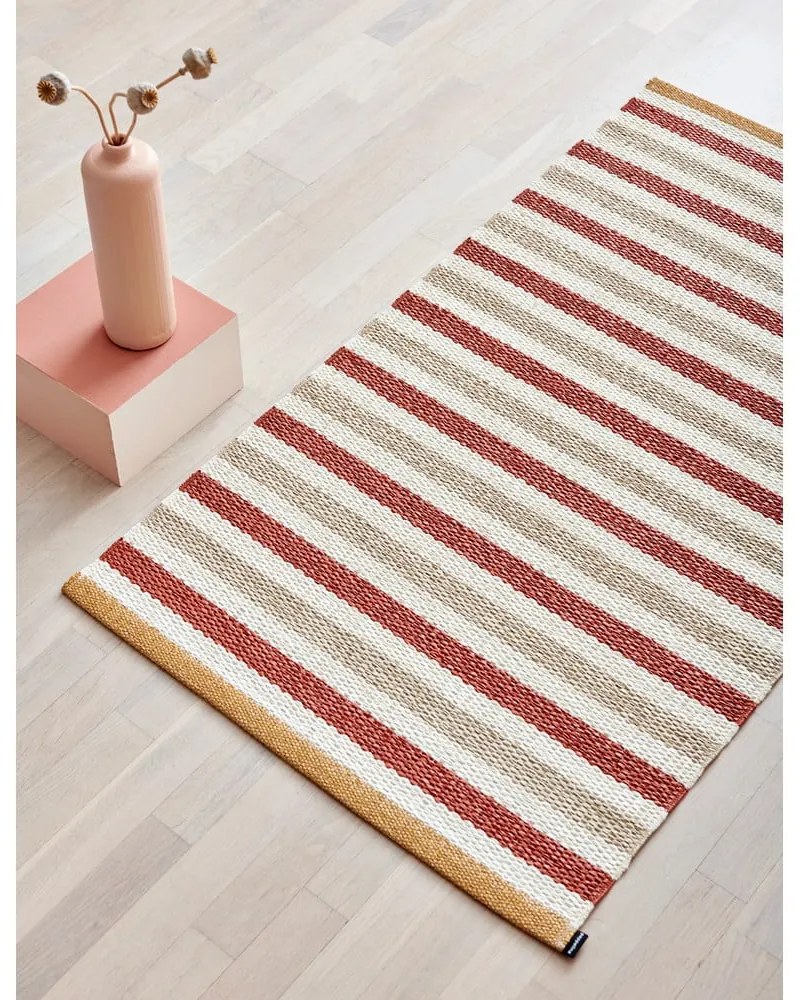 Ceglasto-kremowy dywan odpowiedni na zewnątrz 180x260 cm Teo Brick – Pappelina