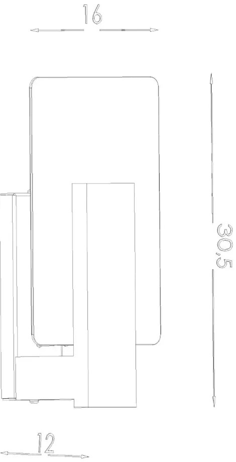 Kinkiet w naturalnym kolorze Parola – Sollux