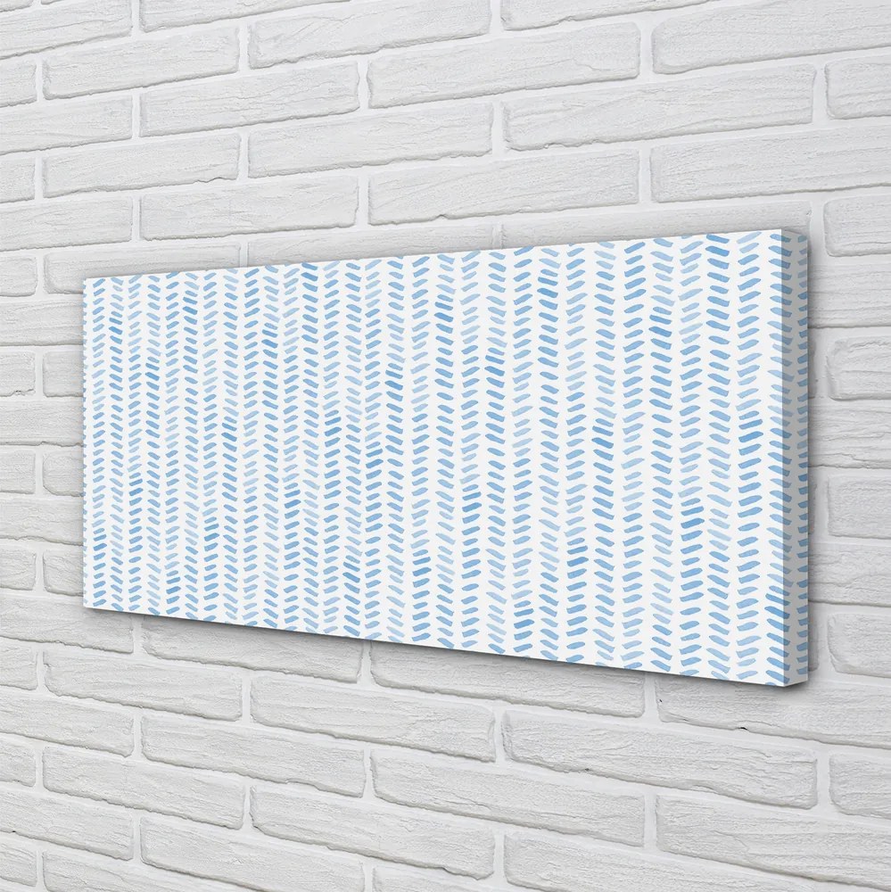 Obraz drukowany na płótnie Niebieska Jodełka