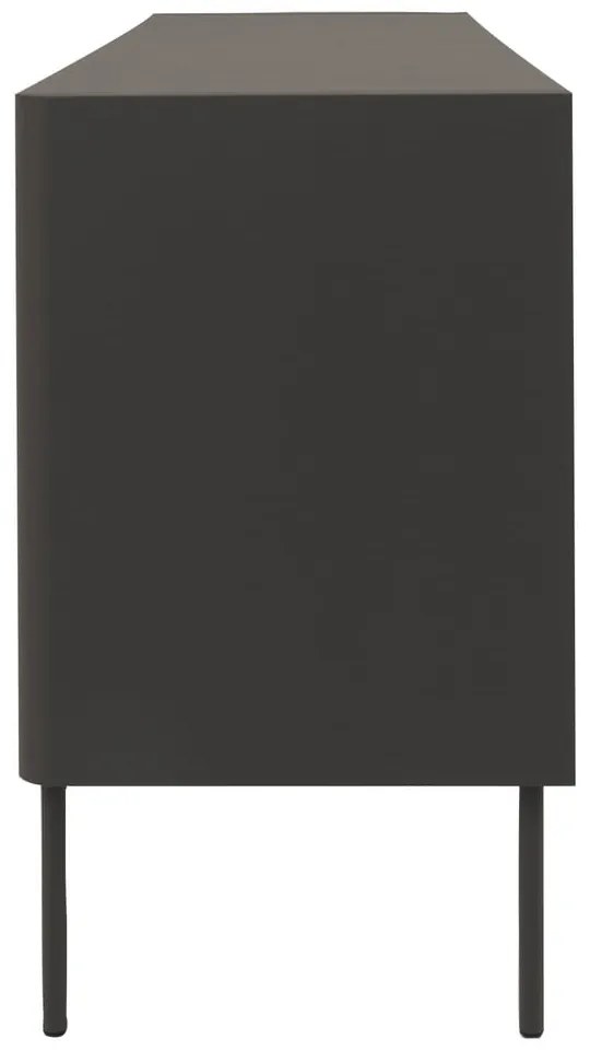 Czarna komoda Tenzo Switch, 173x76 cm