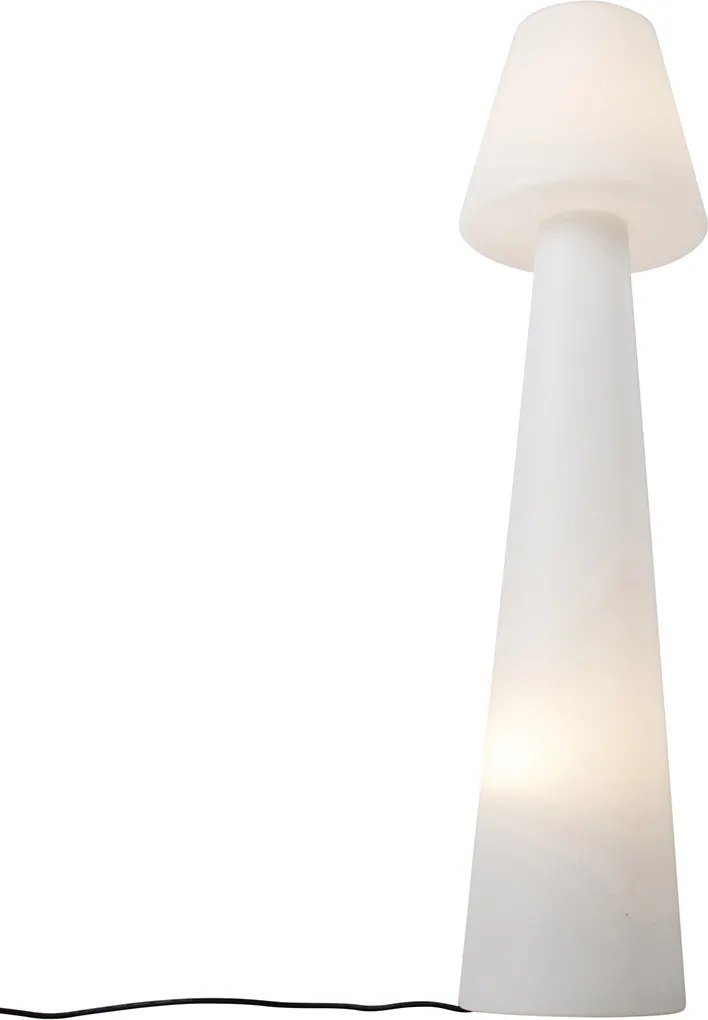 Inteligentna Lampa Podłogowa Zewnętrzna Biała W Zestawie LED A60 IP44 - Katrijn