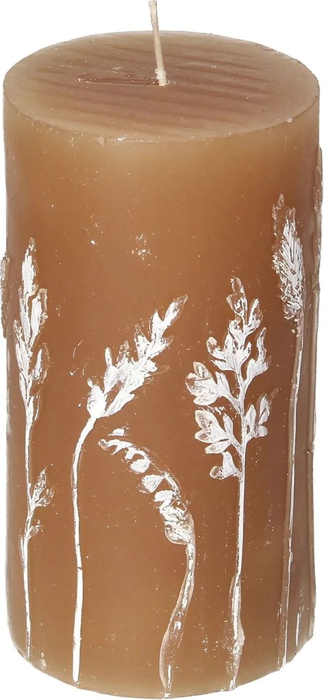 Świeca Giulia 13cm light brown