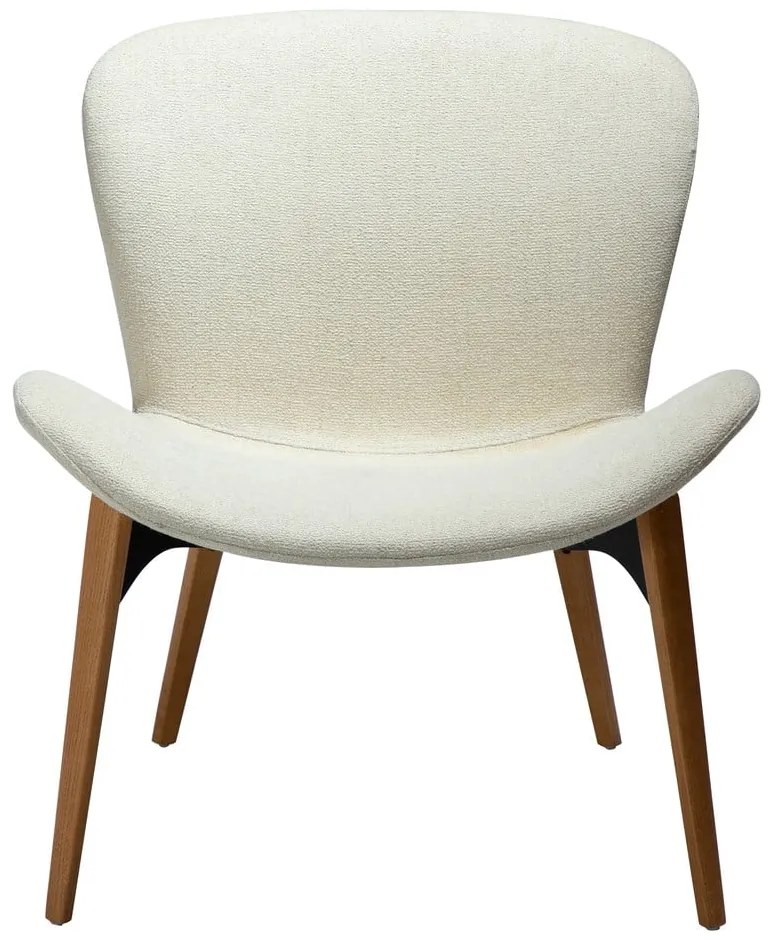 Kremowy fotel z materiału bouclé Paragon – DAN-FORM Denmark