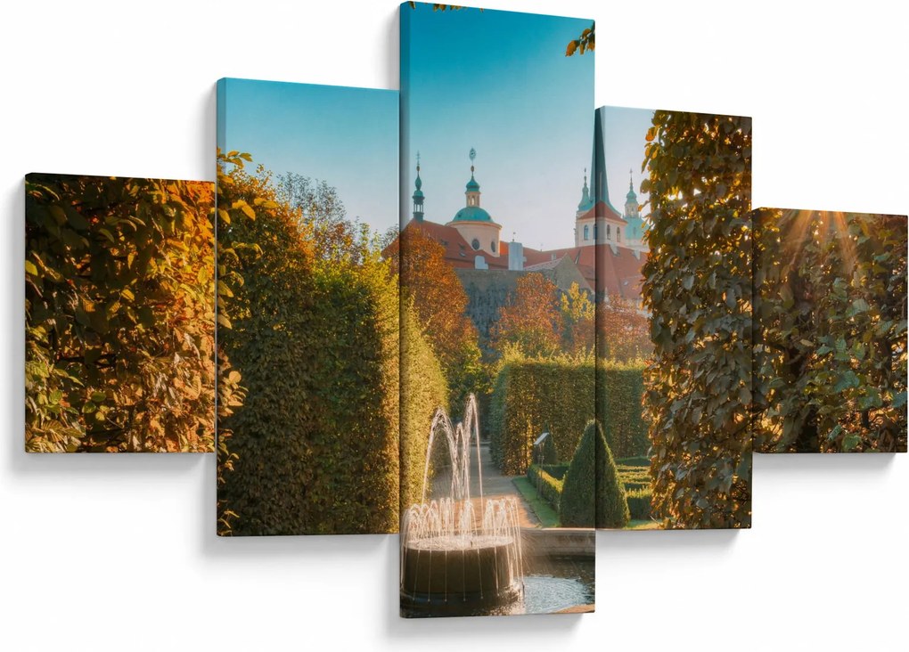 Obraz - Pałac Wallensteina (125x70 cm)