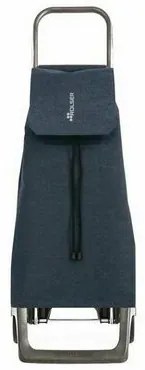 Rolser Torba na zakupy na kółkach Jet Tweed JOY, ciemnoniebieski