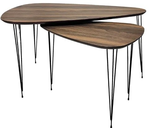 Zestaw 2 stolików kawowych