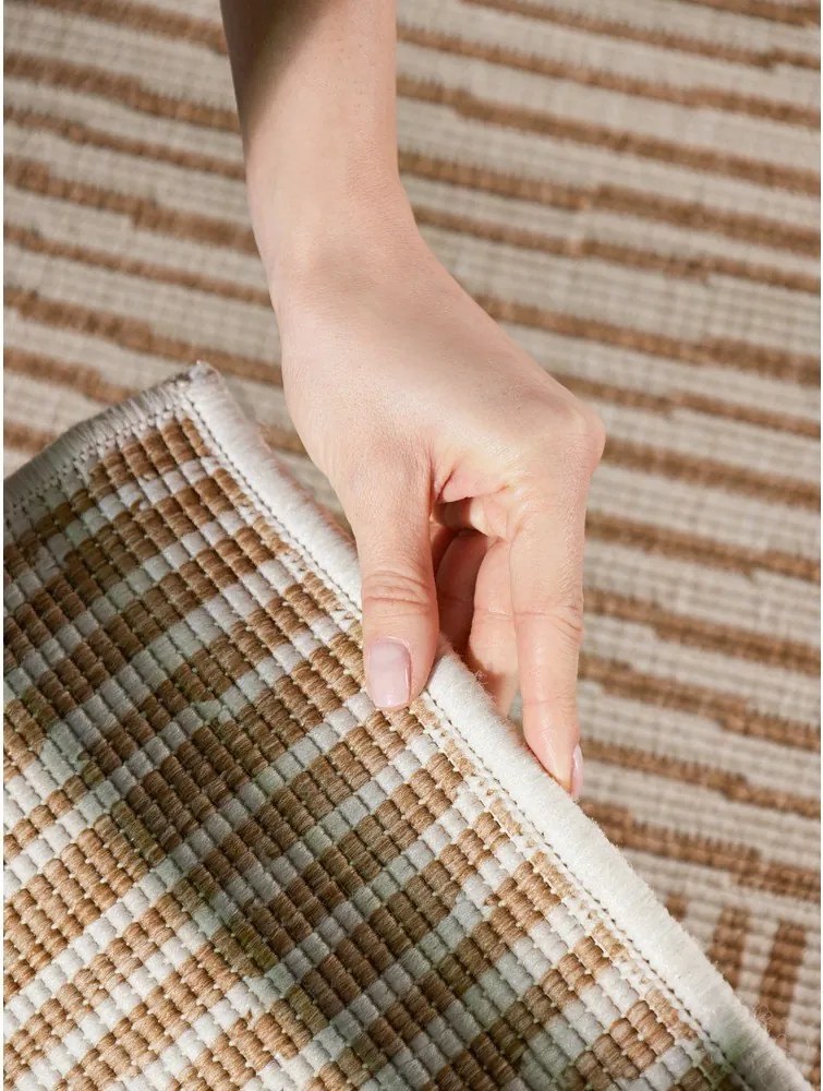 Kremowy/w naturalnym kolorze dywan odpowiedni na zewnątrz 200x300 cm Haringey Nightingale – Ted Baker