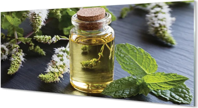 Szklany Panel Orzeźwiająca Herbata Miętowa