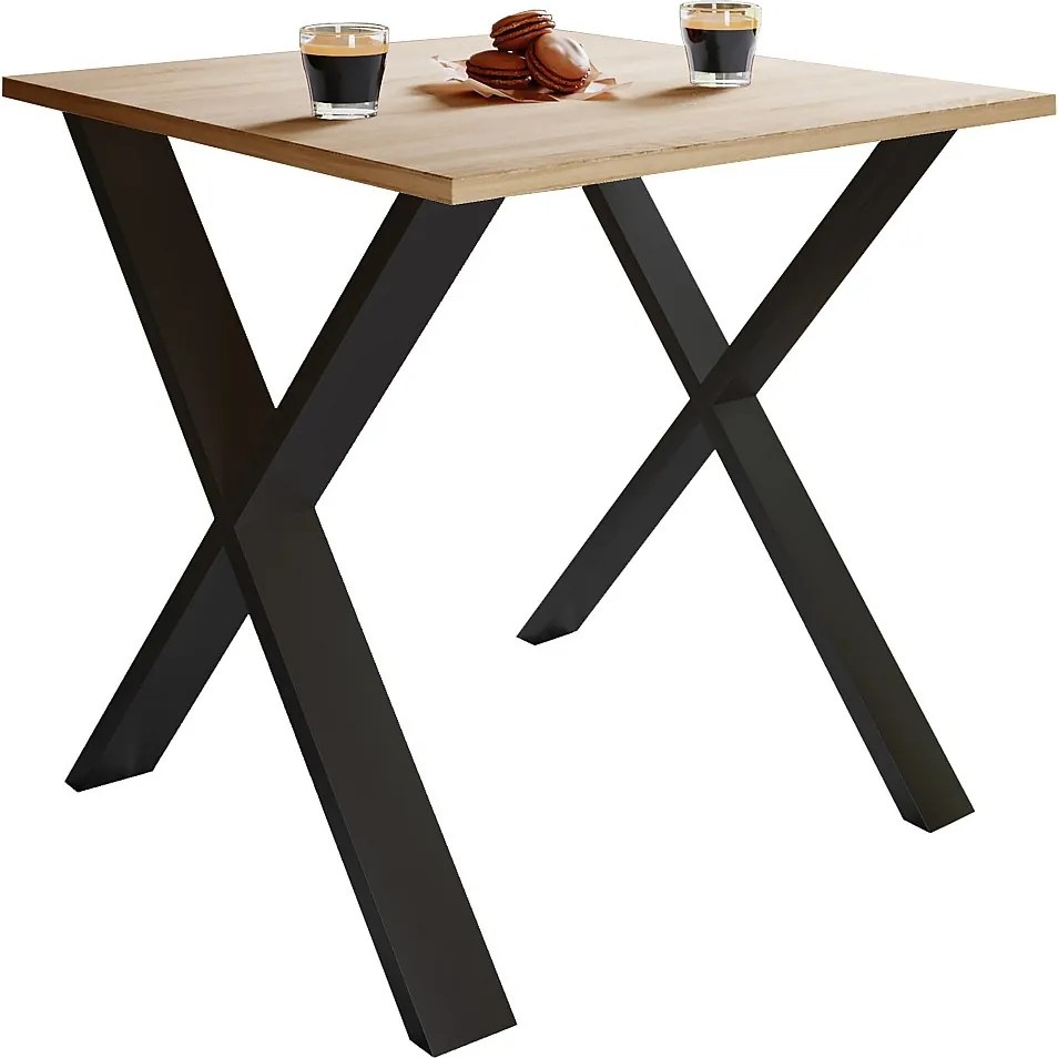 Drewniany stół do jadalni Stół kuchenny Xona X 80x80