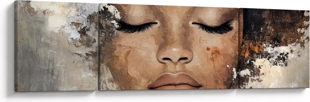 Obraz - Portret kobiety (170x50 cm)