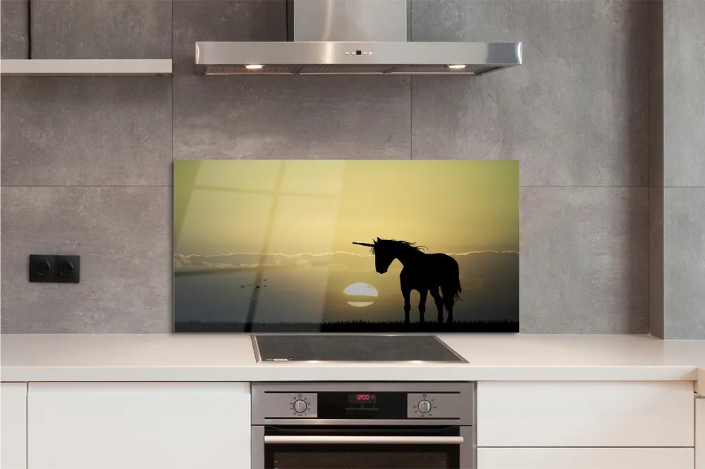 Panel nad Blat Kuchenny Magiczny Zachód Słońca na Polu