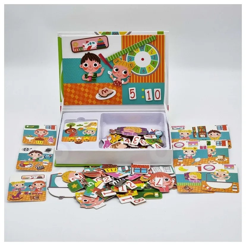Tooky toy puzzle drewniane pudełko magnetyczne