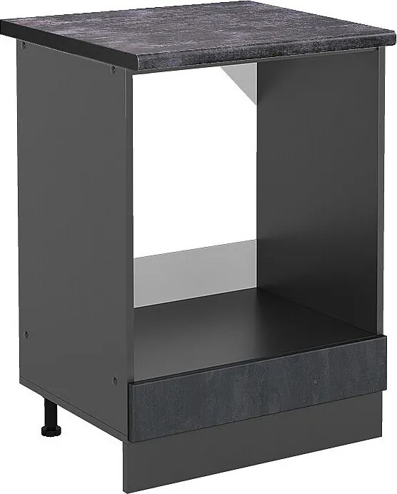 Szafka kuchenna czarny beton 60x60x81.6 r-line
