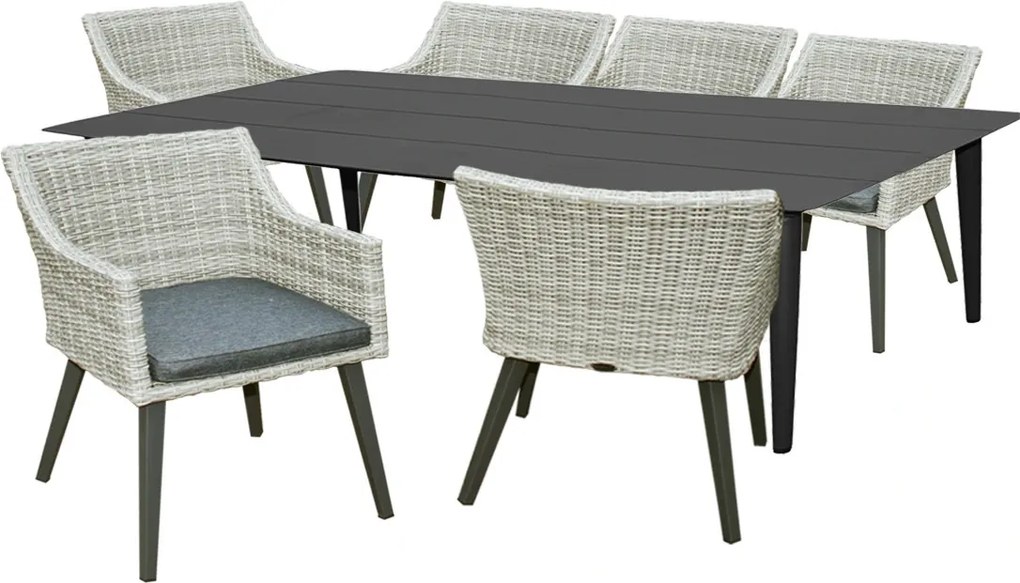 FLORENZ- ogrodowy fotel rattanowy - Towar rozpakowany (N371)