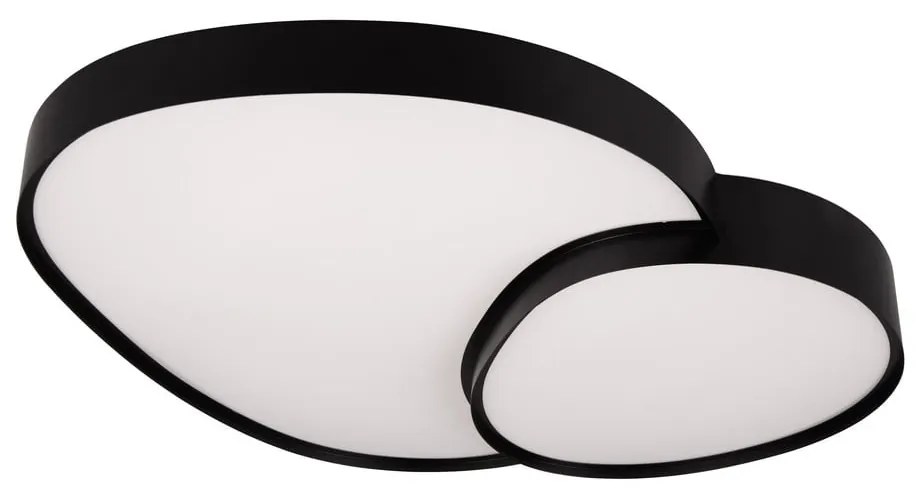 Czarna lampa sufitowa LED 63.5x77 cm Rise – Trio