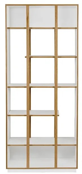 Regał z konstrukcją z dębowego drewna Woodman Newbury