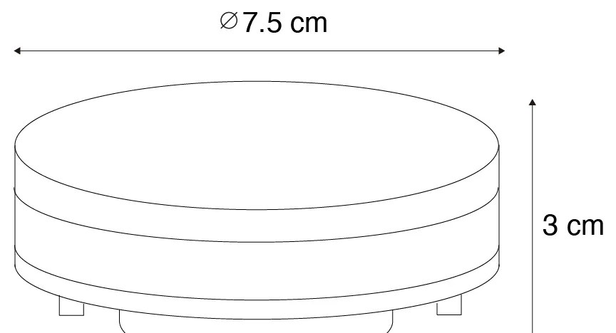 Zestaw 5 żarówek LED GX53 7W 750 lm 2700K-4000K z 3-stopniowym ściemnianiem Dim to Warm