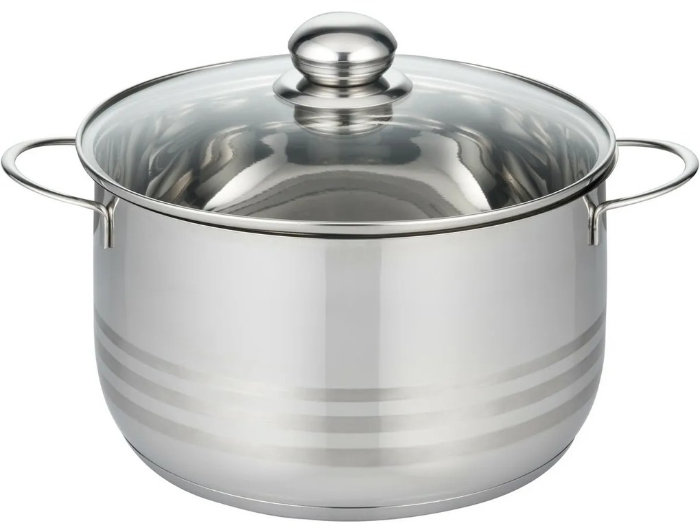 Elo 22216 Basic Garnek ze stali nierdzewnejBrillant 16 cm, 1,6 l, 1,6 l