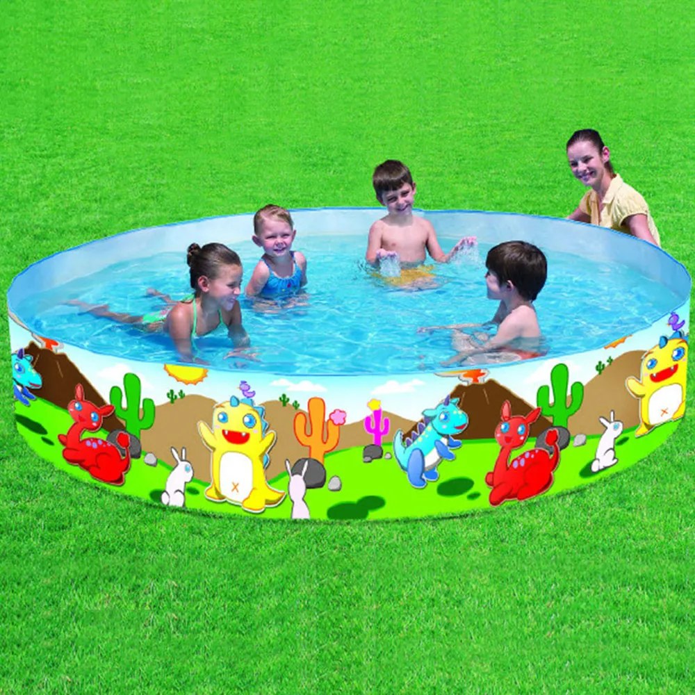 Basen rozporowy Dinosaurous 224 x 46 cm 1612 l BESTWAY