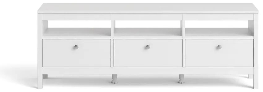 Biała szafka pod TV 151x54 cm Madrid – Tvilum