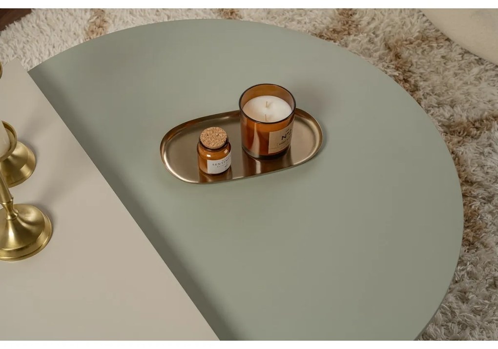Stolik konferencyjny Orion Green and Stone