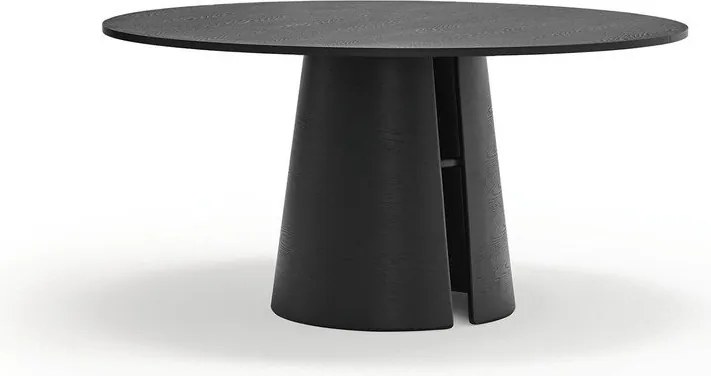 Okrągły stół w dekorze jesionu ø 157 cm Cep – Teulat