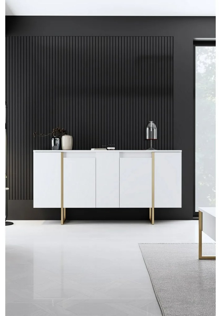 Szafka Luxe White and Gold