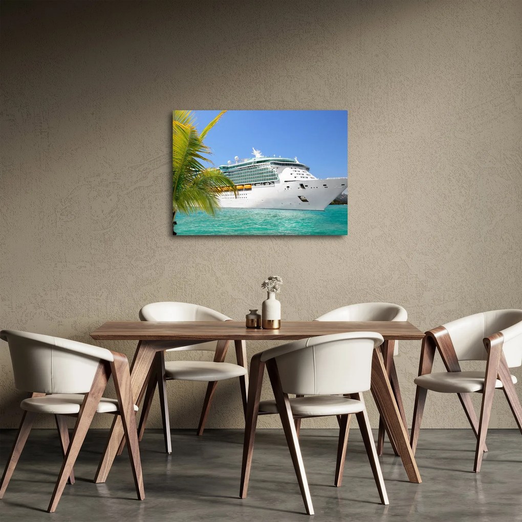 Obraz - Statek wycieczkowy (70x50 cm)