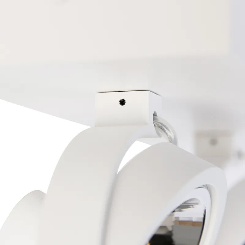 Designerski reflektor biały regulowany 2-światłowy - Go