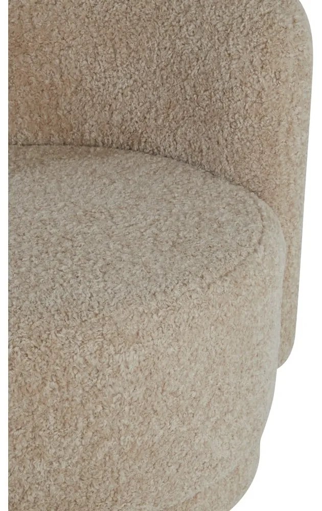 Beżowa sofa z materiału bouclé 175 cm Amelie – Light &amp; Living