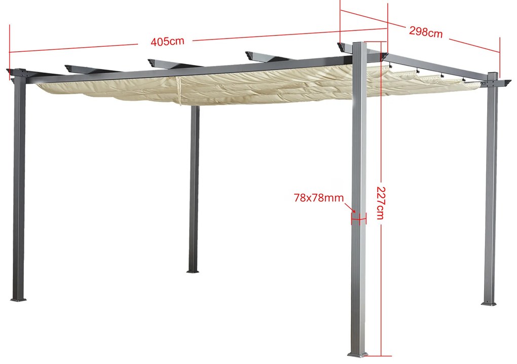 Pergola Ogrodowa PAVILION II