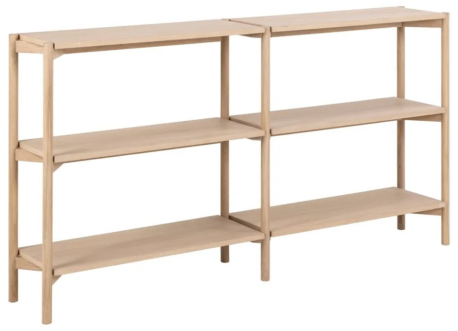 Regał w dekorze dębu w naturalnym kolorze 169x88x30 cm Braidwood – Actona