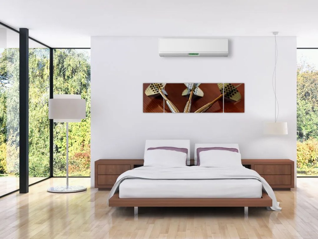 Obraz trzech strzałek (170x50 cm)