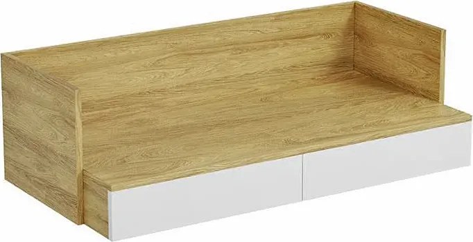 Biurko modułowe hikora + biel alpejska L2-C82