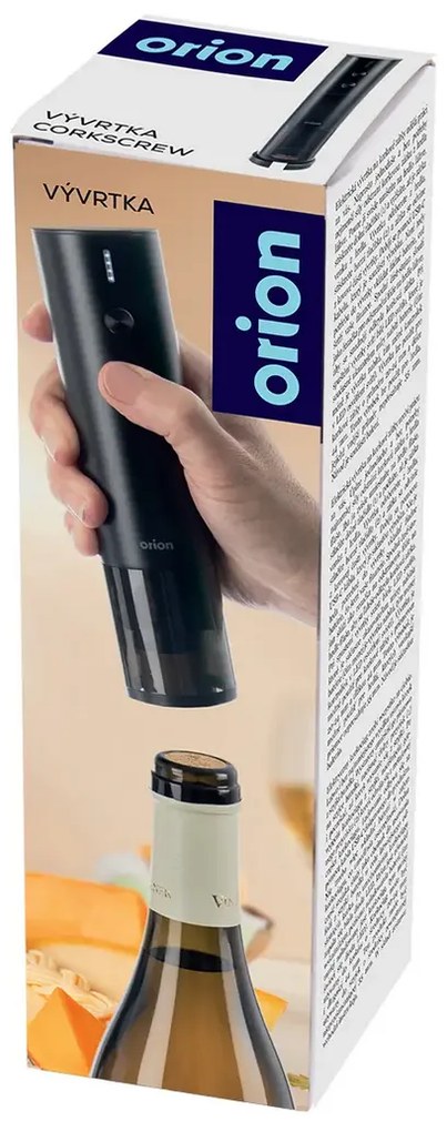 Bezprzewodowy korkociąg Orion z oświetleniem LED,20 cm