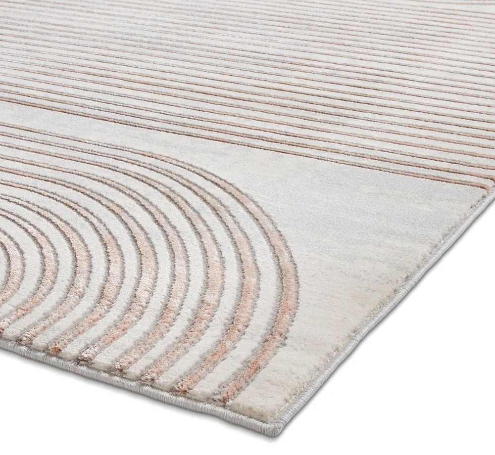 Różowo-jasnoszary dywan 80x150 cm Apollo – Think Rugs