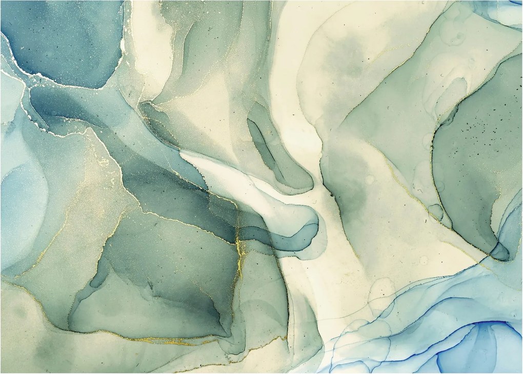 Obraz - Atramentowa abstracja (70x50 cm)