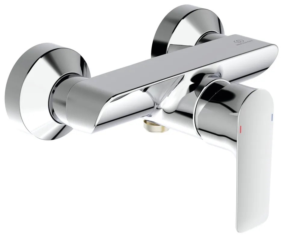 Prysznicowa bateria ścienna w kolorze srebra z połyskiem Connect Air – Ideal Standard