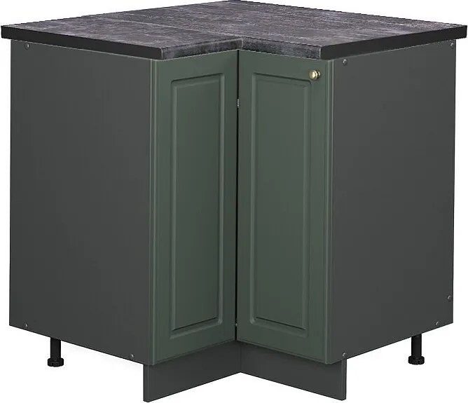 Szafka narożna green gold country 80.5x60x82 fame-line