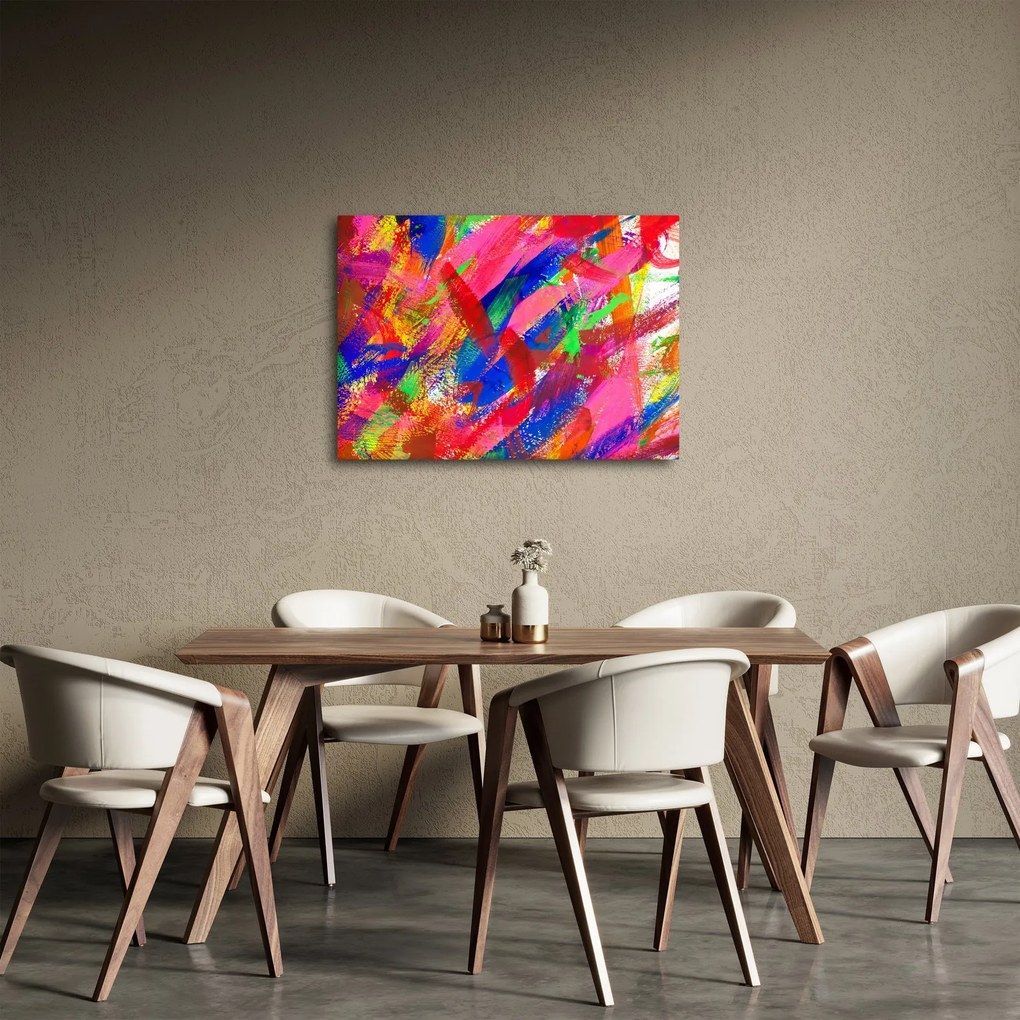 Obraz - Kolorowa abstrakcja (70x50 cm)