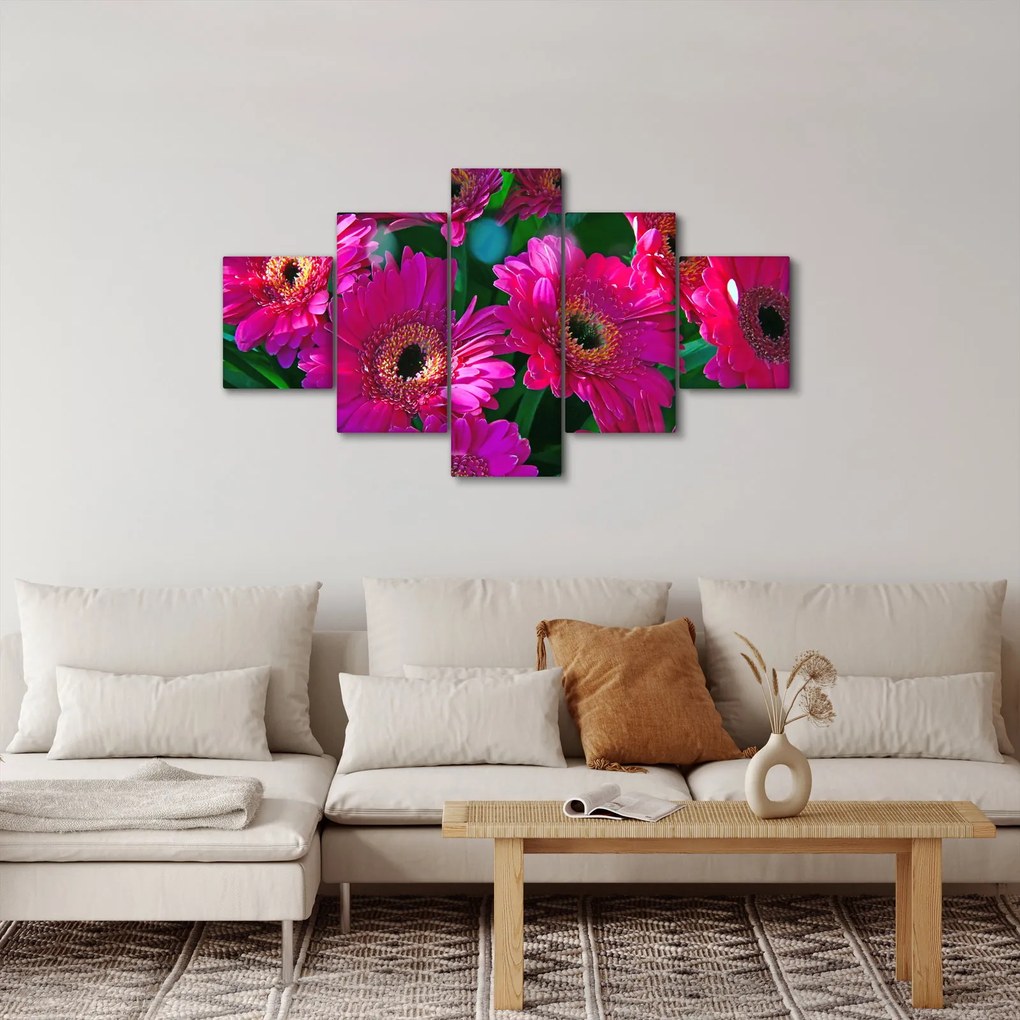 Obraz - kwiaty (125x70 cm)